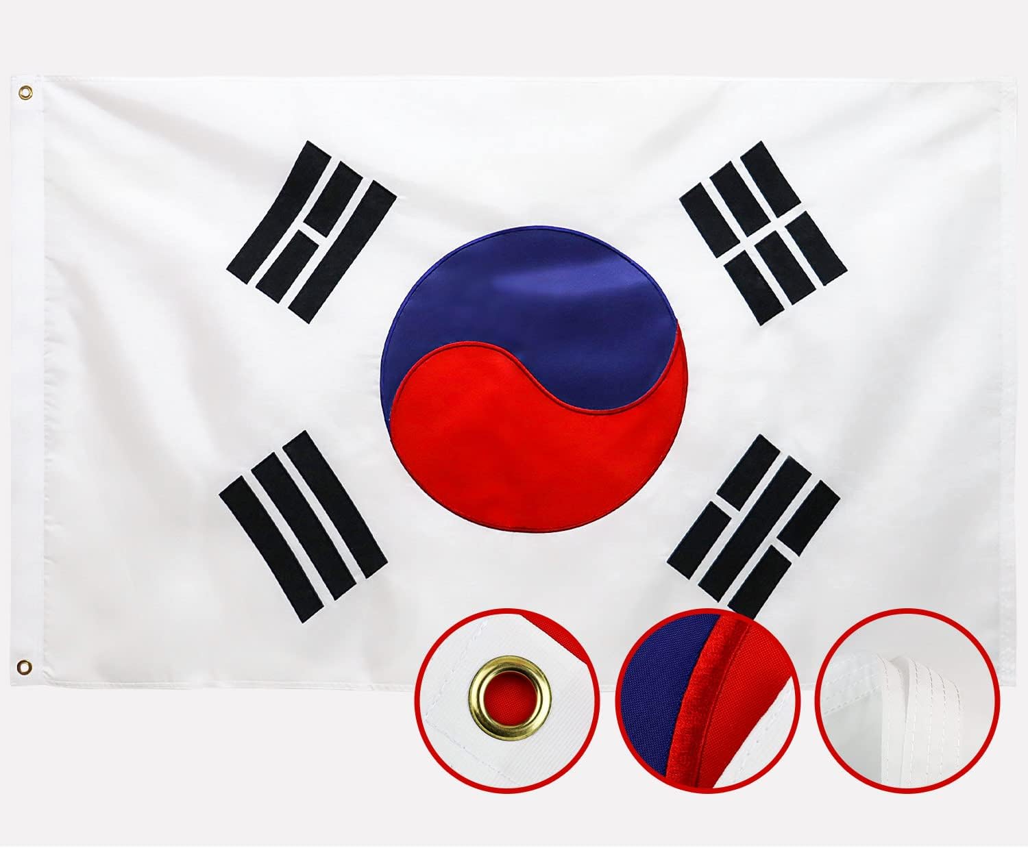 庐江韩国国旗 3x5ft